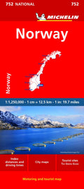 Norway Map 752 (Maps/Country (Michelin))