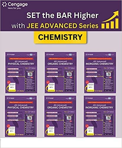 Gereric Cengage Combo Jee Advanced Chemistry Combo Sets Of 6 Books Inorganic Chemistry (Part 1 & 2) + Physical Chemistry (Part 1