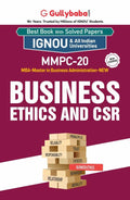 Gullybaba IGNOU MBF (New) 4th Sem MMPC20 Business Ethics and CSR in English