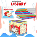 Picture Book Collections For Early Learning (Red Edition) : Kids learning board book, My First Library Early Learning Book for C