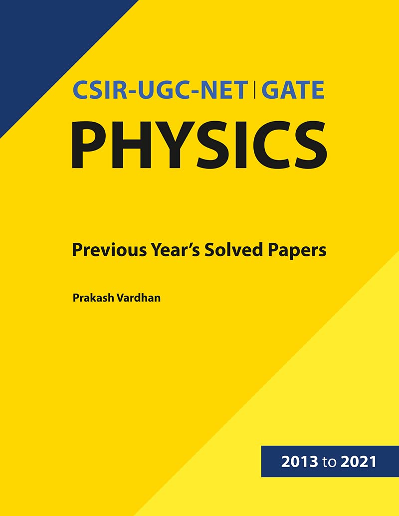 CSIRJRFNET Physics: Previous Years Solved Paper