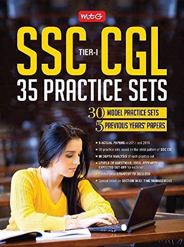 SSC Tier1 CGL 35 Practice Sets  SSC CGL Previous Years Solved Question Papers with Latest Pattern of SSC CGL