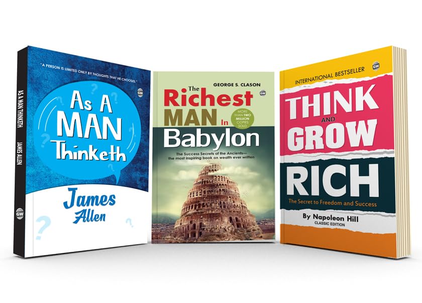 The Total Success Toolkit : Think & Grow Rich, The Richest Man in Babylon and As A Man Thinketh | Motivational Wealth Books | Co