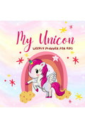 My Unicorn  Weekly Planner for kids : School Agenda with Unicorns for Preschool and Elementary Students, Weekly Sheets with Dai