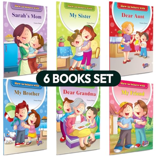 Good Habits Books for Kids | My Family Manners Story Book For 3 Year Old Children | My First Library Box Set | Nursery Reading |