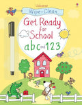 Wipeclean Get Ready for School abc and 123