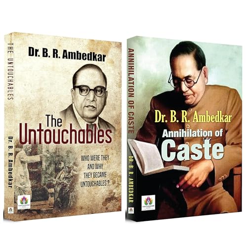 The Untouchables: Who Were They And Why They Became Untouchables? + Annihilation of Caste (Set of 2 Books in English) Dr. B.R. 