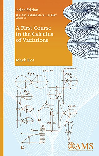 FIRST COURSE IN THE CALCULUS OF VARIATIONS, A