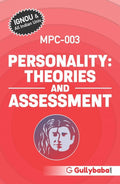 Gullybaba Ignou MPC (Latest Edition) MPC3 Personality Theories and Assessment, IGNOU Help Books with Solved Sample Question Pap
