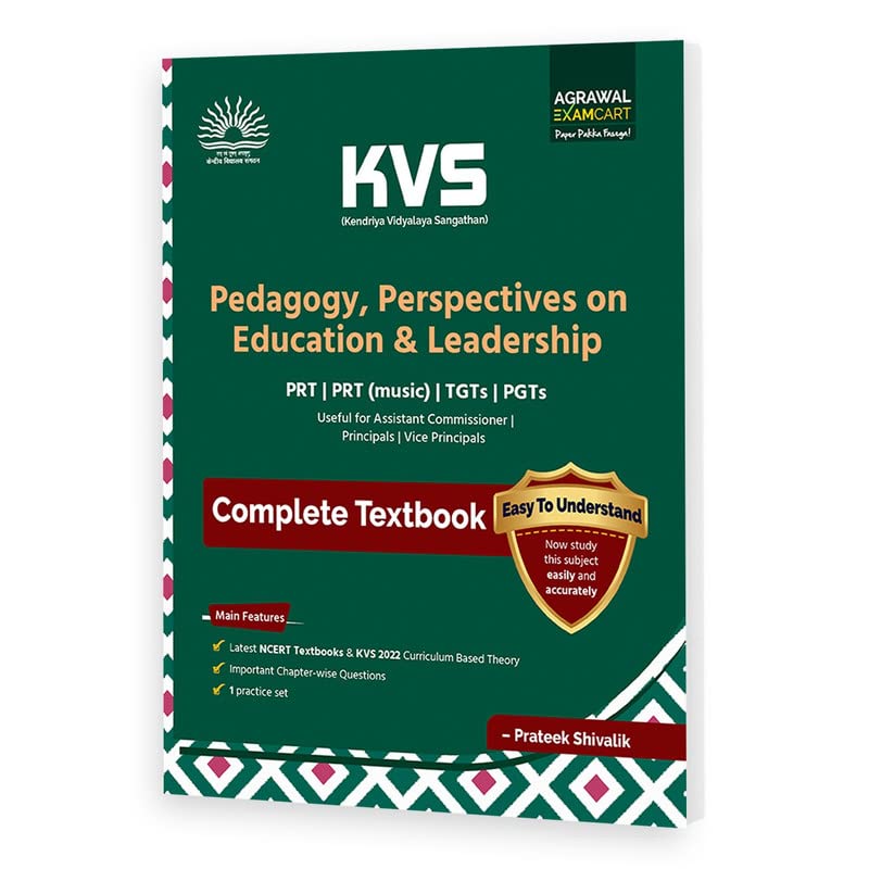 Examcart KVS Perspective on Education & Leadership Text Book For 2023 Exams in English