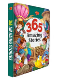 365 Amazing Stories (Padded Hardbound) : Childrens educational storybook, Fun kids learning book, Bedtime children story book