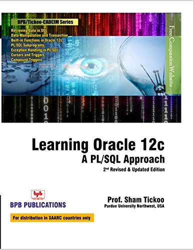 Learning Oracle 12CPl/Sql Approach