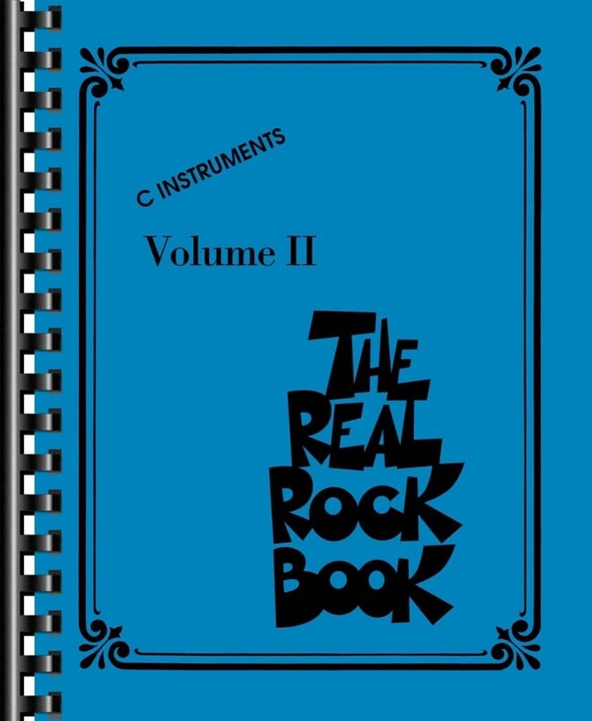 The Real Rock Book  Bb Fake Book for C Instruments  Rock and Pop Sheet Music Songbook with Chords and Melodies  Hal Leonard Rea