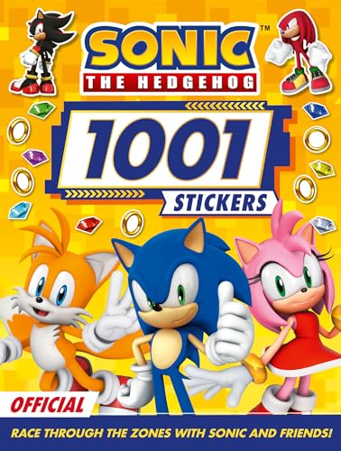 Sonic the Hedgehog 1001 Stickers: 100% official sticker book packed full of puzzles and activities perfect for children aged 5, 
