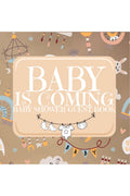 BABY IS COMINGBABY SHOWER GUEST BOOK : Gender Neutral Guestbook Keepsake with Wishes, Advice and Gift Log