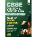 PW CBSE Question Bank Class 10 Social Science with Concept Bank, Chapterwise and Topicwise Past Year Questions with Solved Paper