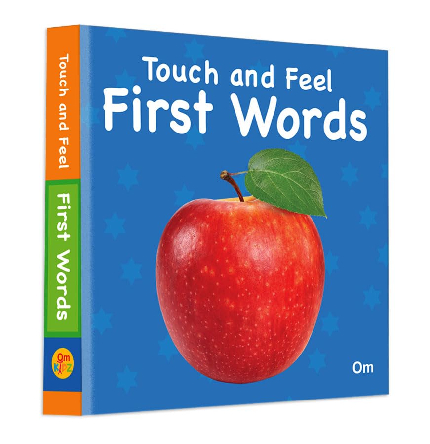 First Word Touch and Feel Board Book for Children: First Words with Sensory Fun in Every Turn | Early Word Recognition | First V