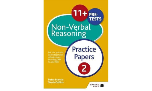 11+ NonVerbal Reasoning Practice Papers 2: For 11+, pretest and independent school exams including CEM, GL and ISEB