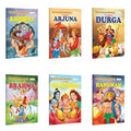 My First Mythology Story : Arjun, Brahma, Durga, Ganesha, Hanuman and Krishna Interactive learning books for toddlers, Mythical 