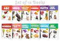 My First (EngHindi) Picture Book Collection For Early Learning With 12 Topics (Waterproof, DustResistant, Big Fonts, Laminated