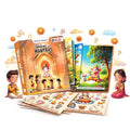 Shlokas & Mantra Board Book for Kids, Fun Learning & Educational Book for 38 Years, Board Book with Sticker Activity Booklet Se