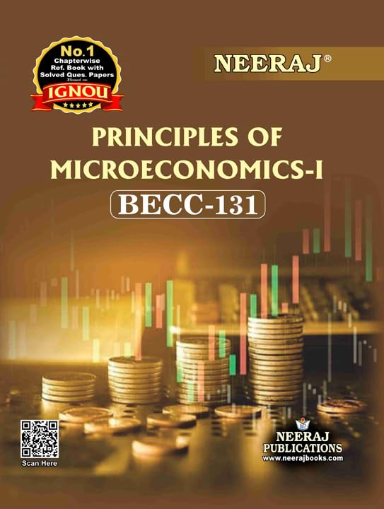 NEERAJ BECC131 Principles Of MicroeconomicsI English Medium For BA IGNOU  Chapter Wise Help Book / Guide including Many Sol