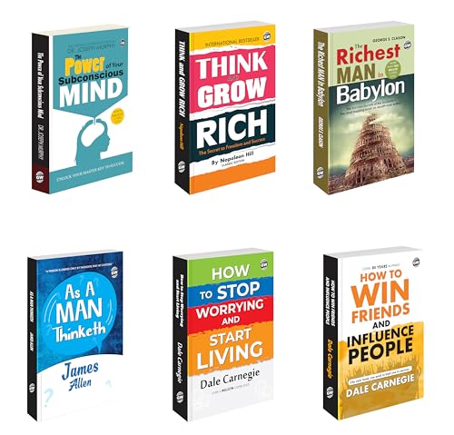 The Power of Your Subconscious Mind, Think & Grow Rich and more : Motivational & SelfHelp Combo, life changing inspirational s