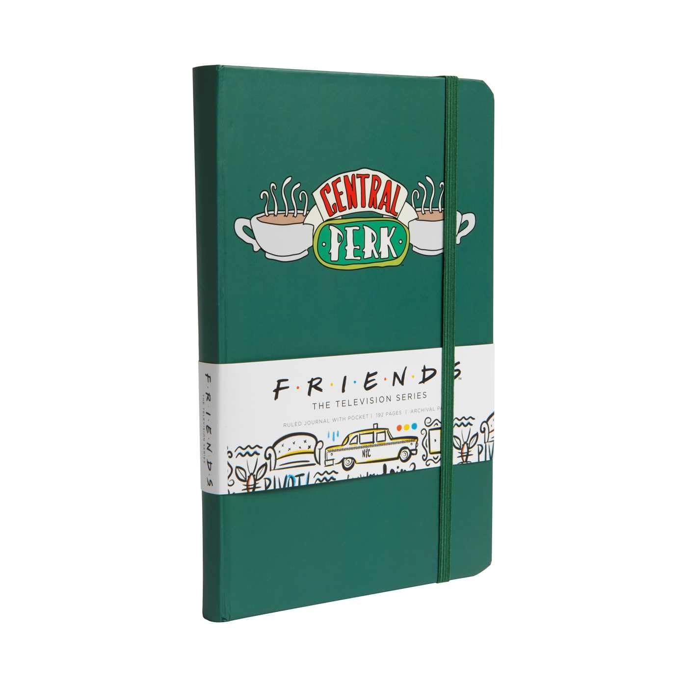 Friends Hardcover Ruled Journal (90s Classics)
