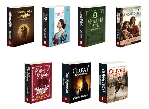Mansfield Park, Persuasion, Emma, Wuthering Heights and more : Jane Austen Classics Collection, historical romance novels set, 