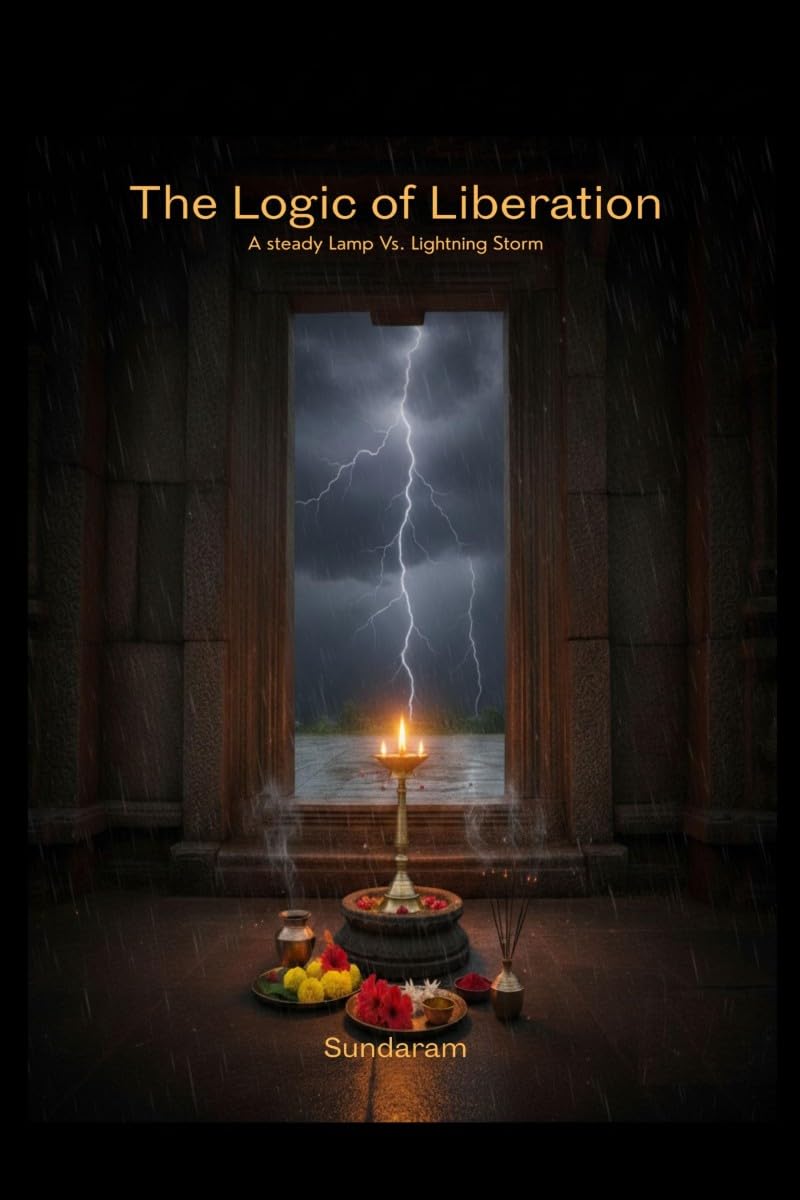 The Logic of Liberation: The Steady Lamp Vs. The Lightning Flash (A Digital dialogue journey into the Indian philosophy)