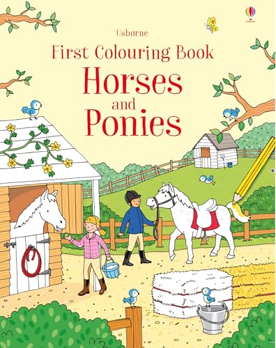 First Colouring Book: Horses And Ponies