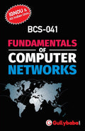 Gullybaba IGNOU BCA 4th Sem BCS41 Fundamentals of Computer Networks in English  Latest Edition IGNOU Help Book with Solved Pre