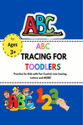 ABC TRACING FOR TODDLERS: Amazing preschool writing book with lines for kids / Toddler letter tracing workbook for kids Age 2+