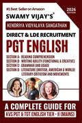KVS PGT ENGLISH DIRECT RECRUITMENT 2024