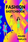 Fashion Sketchbook Figure Template Female : 480 Large Female Figure Template for quickly Sketching Your Fashion Design Styles an