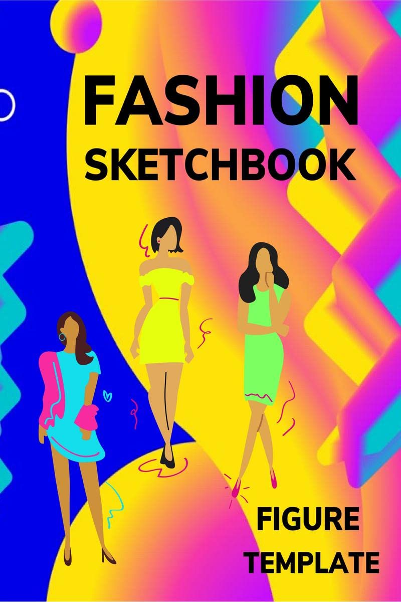 Fashion Sketchbook Figure Template Female : 480 Large Female Figure Template for quickly Sketching Your Fashion Design Styles an