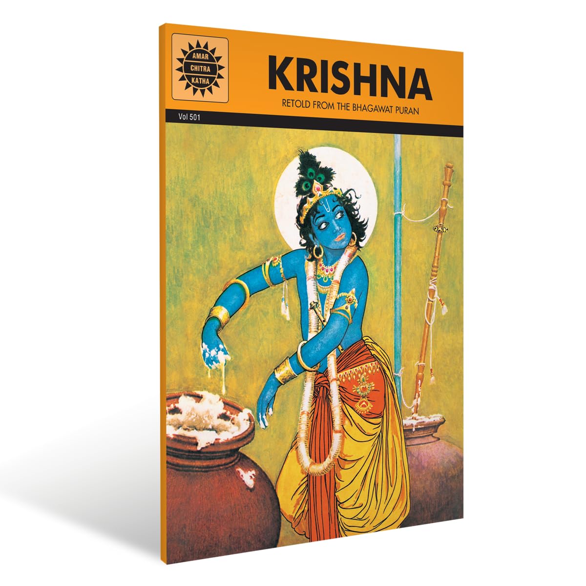 Krishna: Retold from the Bhagawat Puran  Indian Mythology, History & Folktales  Cultural Stories for Kids & Adults  Illustrated 