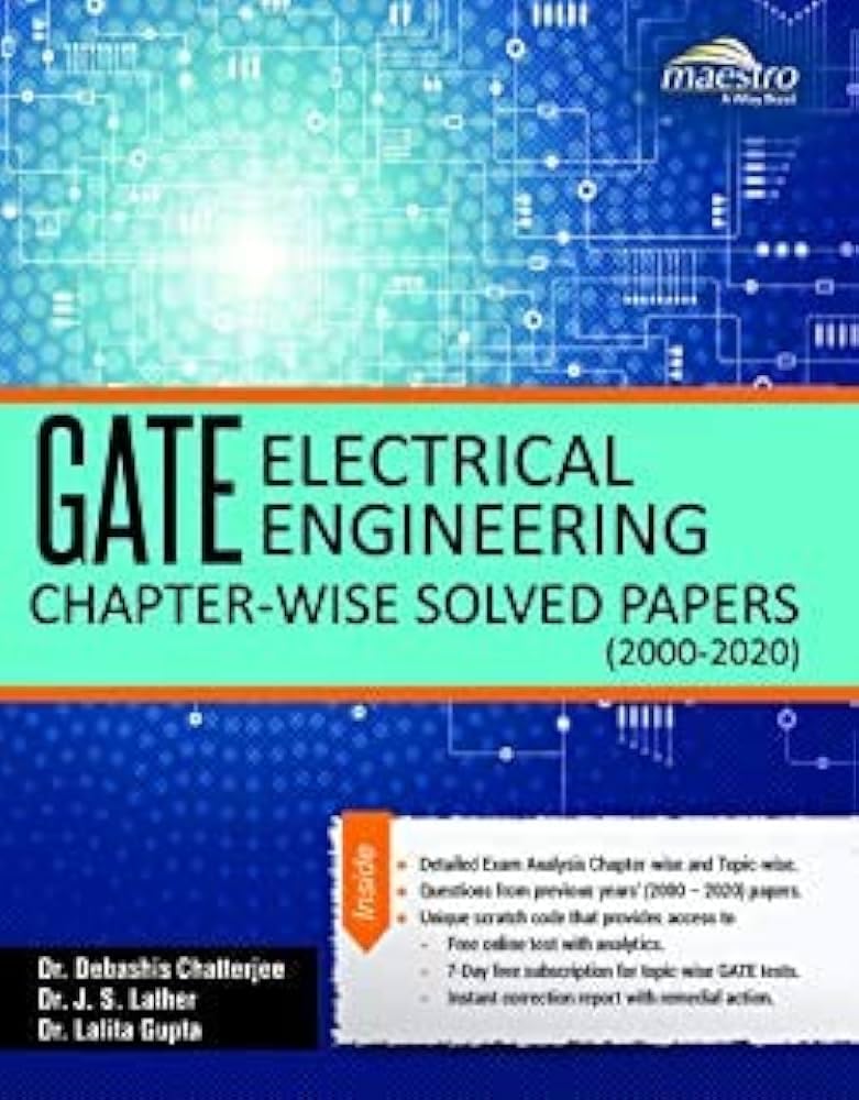 J/W GATE Electrical Engineering ChapterWise Solved Papers (20002020) | e