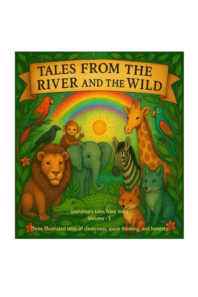 Tales from the River and the Wild: a collection of three illustrated tales of cleverness, quick thinking, and honesty