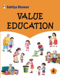 Sahitya Bhawan Value Education book for class 4 based on NCERT with CBSE Values Education kit | Beautifully Illustrated | Moral 