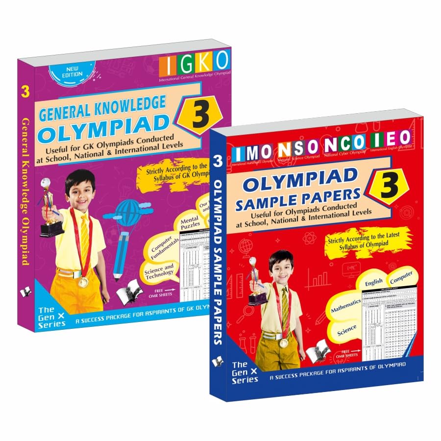 International General Knowledge Olympiad  Class 3 + Olympiad Sample Paper  Class 3 With OMR Sheets