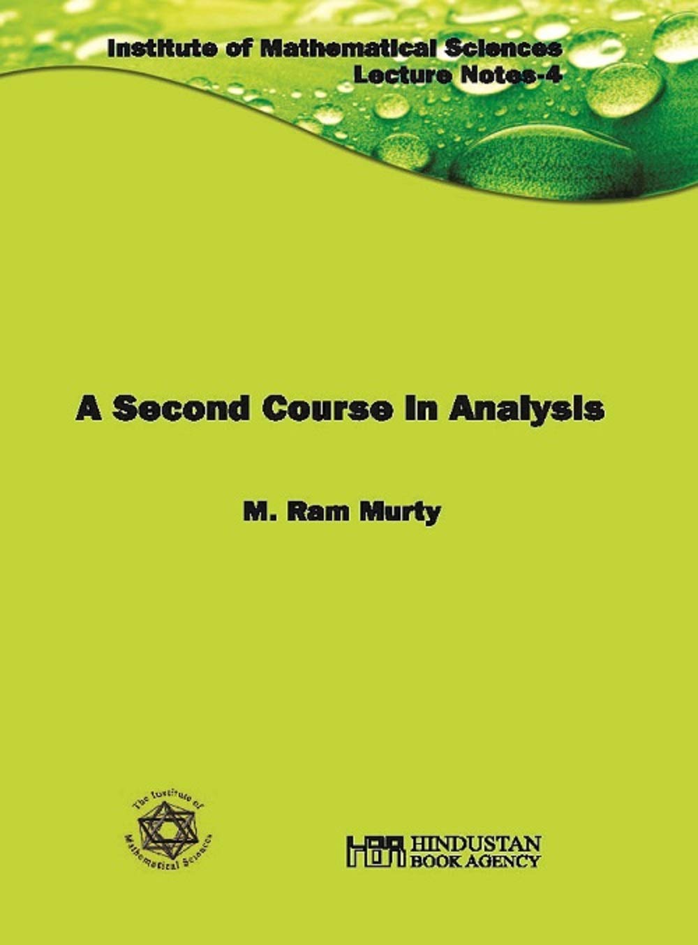 Second Course In Analysis