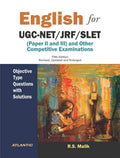 English For UgcNet/Jrf/Slet: (Paper Ii And Iii) And Other Competitive Examinations