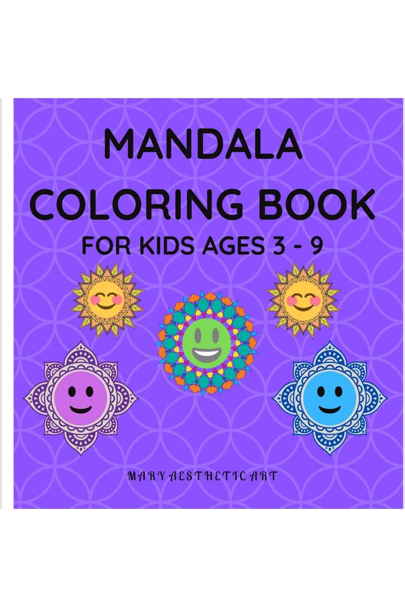 Mandala Coloring Book for Kids Ages 3  9