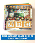 ABC Board Book for Kids, Introduce Profession, Waterproof Lamination | Bigsize15*15 CM | Alphabet Book for kids