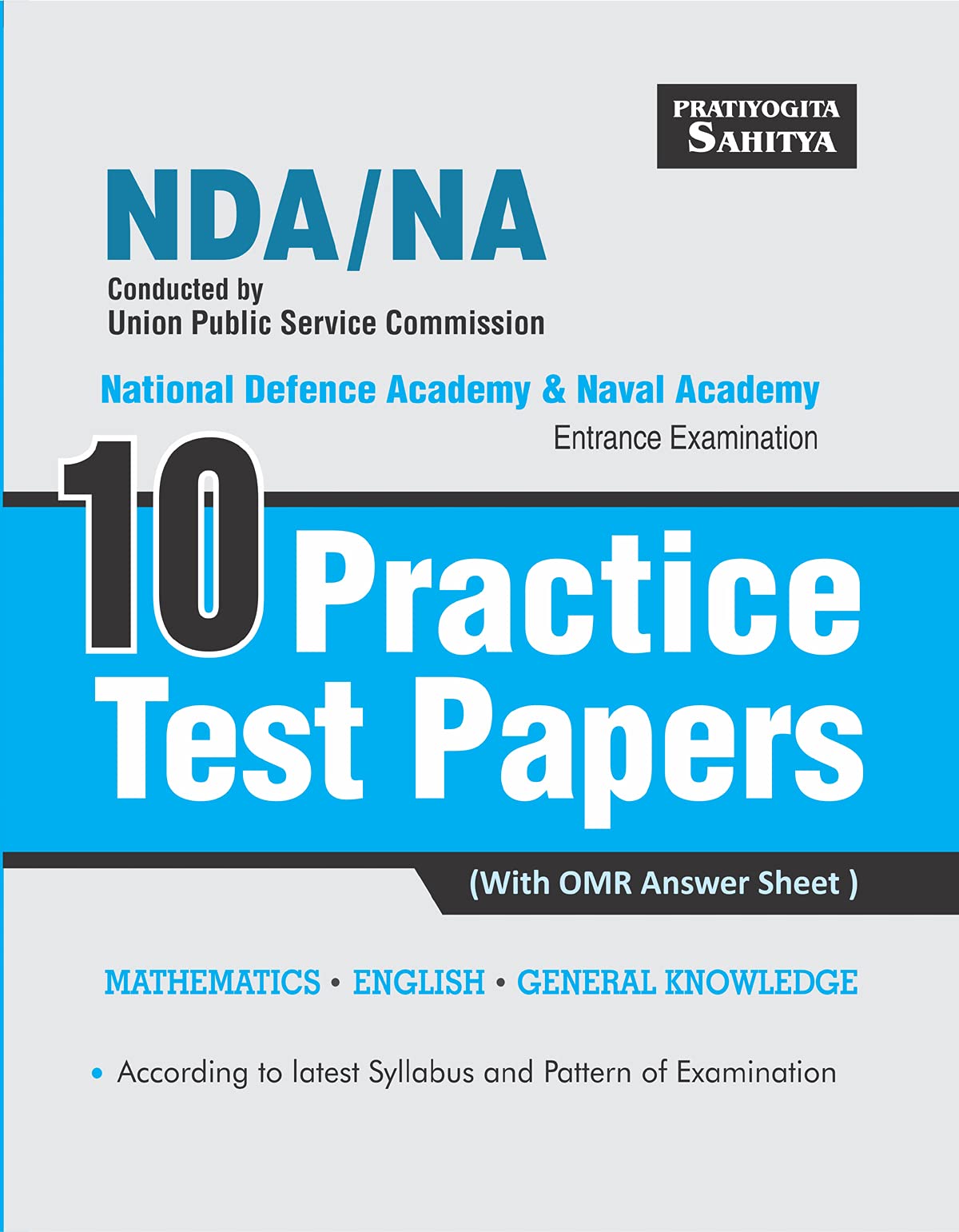 Sahitya Bhawan NDA/NA entrance exam practice test papers book