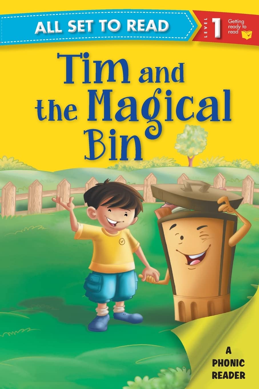 All set to Read A Phonic Reader Tim and the Magical Bin Readers for kids