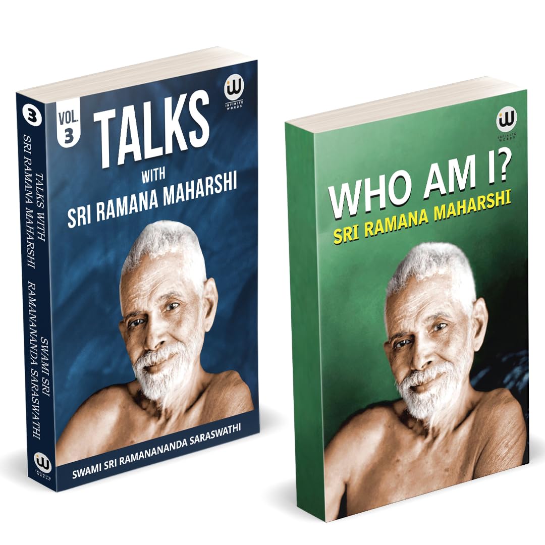 Talks With Sri Ramana Maharshi Volume 3 | Who Am I? | Sri Ramana Maharshi | Combo Gift Pack Set Books | Original Book In English