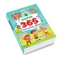 SUPER  365 Colouring Book : Painting and drawing book for kids, creative learning for toddlers, educational colouring book
