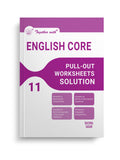 Together with CBSE Question Bank Class 11 English Core POW Solutions (Pull Out Worksheets) for 2025 Exam (Chapterwise & Topicwis